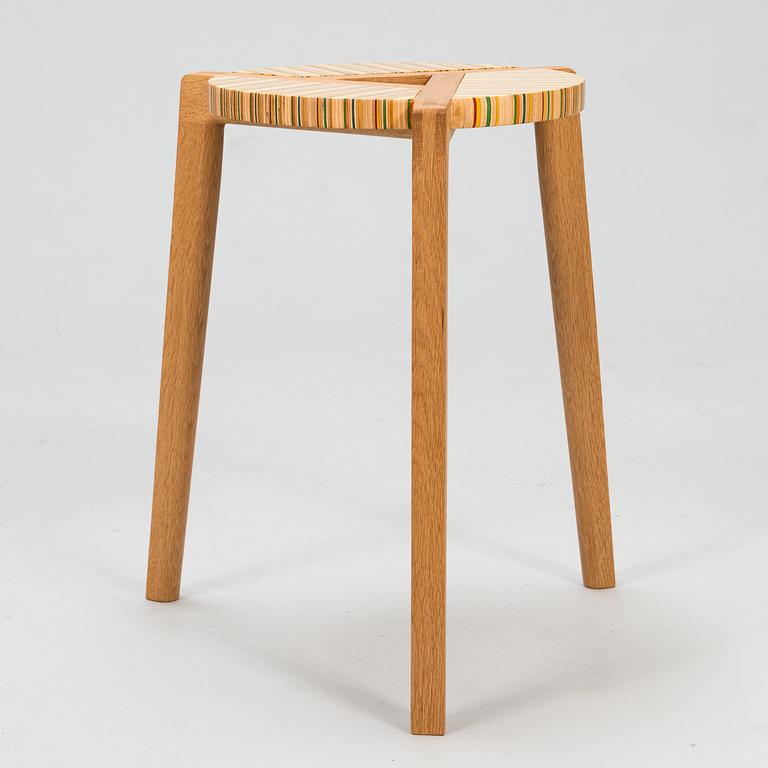 ALEKSI PUUSTINEN, Stool, signed and numbered.