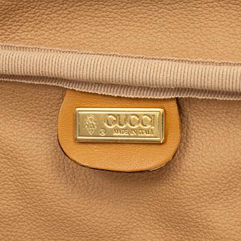 Gucci, travel suitcase, vintage.