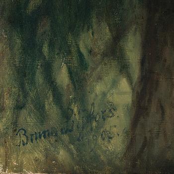 Bruno Liljefors, "Drama i skogen".
