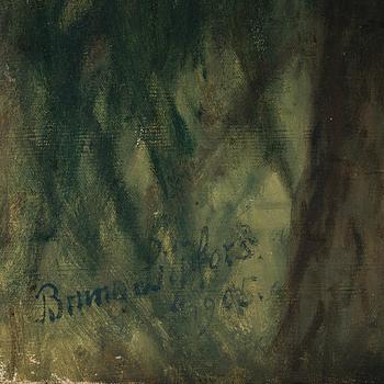 Bruno Liljefors, "Drama i skogen" (Drama in the forest).