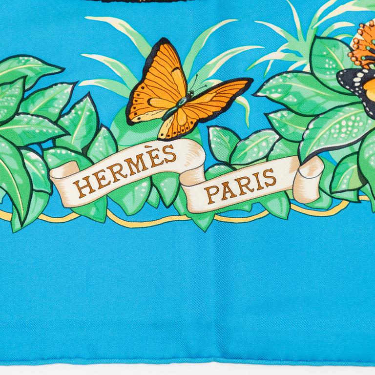 Hermès, scarf, "Jungle Love".