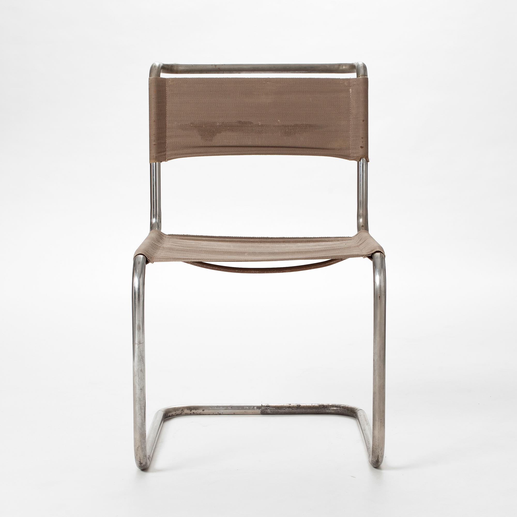 STOL, "B33", Marcel Breuer för Thonet, formgiven 1927-28.