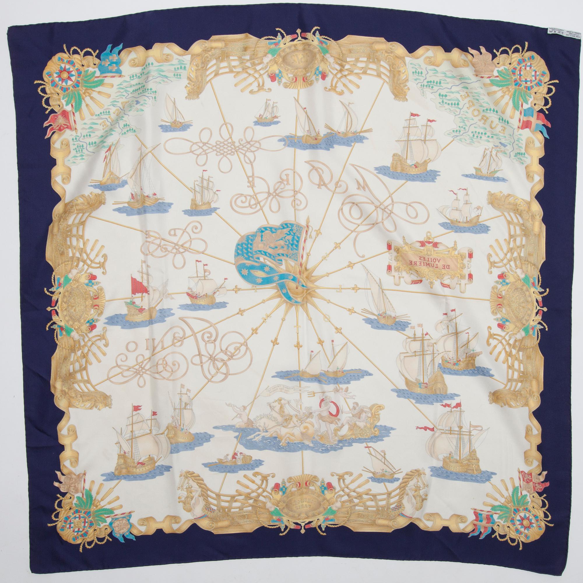 SCARF, "Voiles de Lumiere", Hermès.