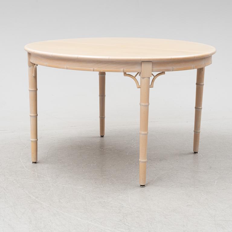 A 7 piece dining group, Miranda of Sweden, 1980's.