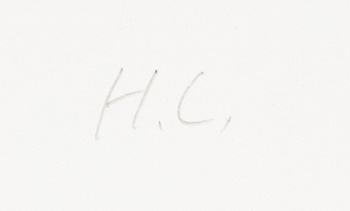 Yrjö Edelmann, färglitografi, signerad, HC.