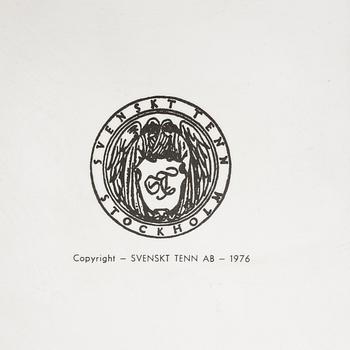 BRICKBORD, Firma Svenskt Tenn, 1900-tal.
