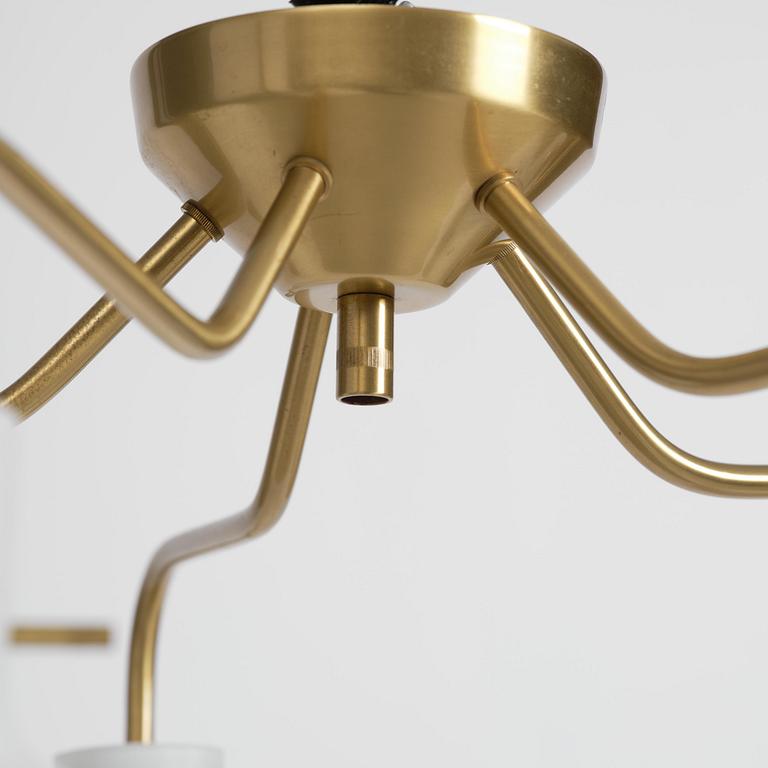 Hans Bergström, a ceiling lamp model 136/5, ateljé Lyktan, Åhus, 1940s.