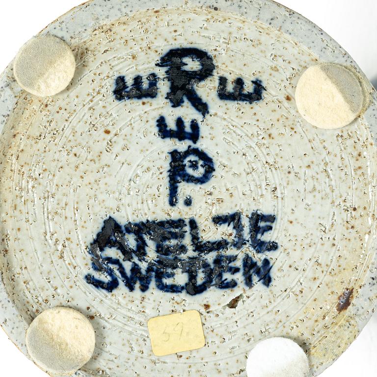 Inger Persson, Floor vase, stoneware, Rörstrand Ateljé, second half of the 20th century.