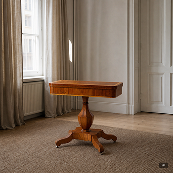 A games table, 19th Century.