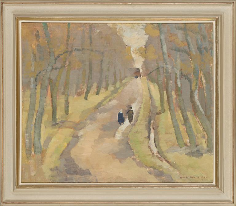 Eero Nelimarkka, The Couple on the Forest Road.