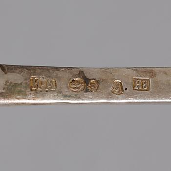 TESKEDAR, 15 st, silver, svenska importstämplar, 1930-tal, vikt 296 g.