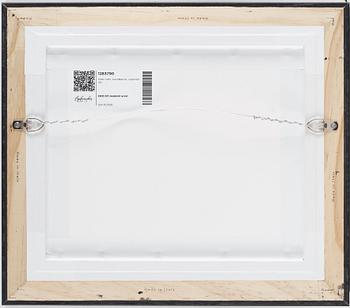 Peter Dahl, mixed media on paper, signed.