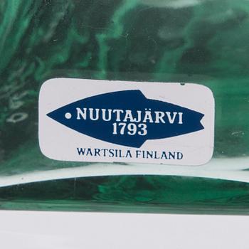 KERTTU NURMINEN, JUBILEUMSFLASKA. Sign. Nuutajärvi 28/500, Stockmann.