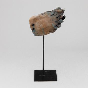 Henrik Allert, a glazed earthenware sculpture, signed.