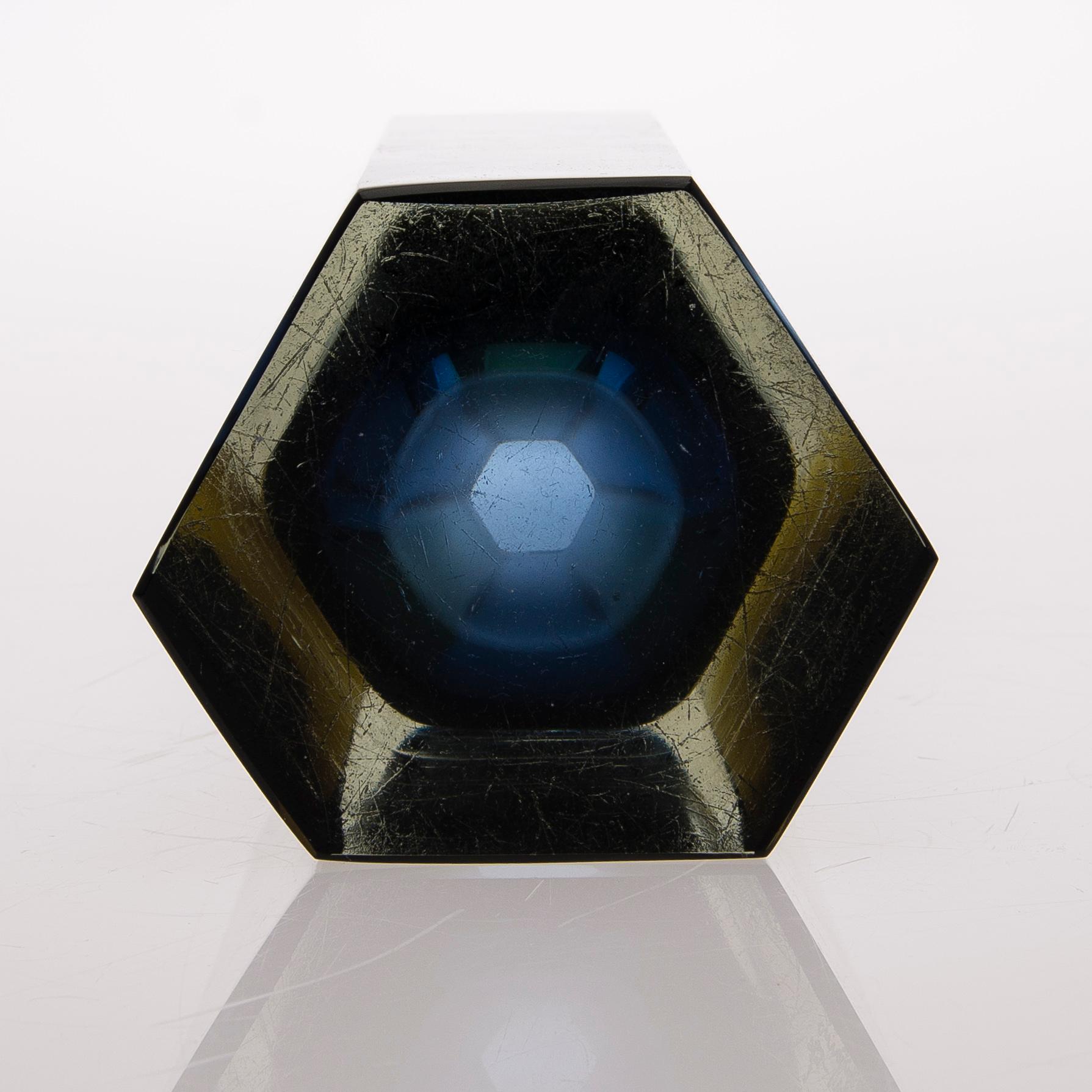 A vase 'Pillar KF 249' signed K. Franck Nuutajärvi Notsjö -62.