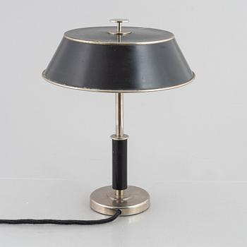 Erik Tidstrand, a table lamp model "29115", Nordiska Kompaniet, 1930s.