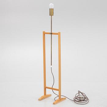 Josef Frank, floor lamp, model 2458, "The Crutch", Svenskt Tenn.