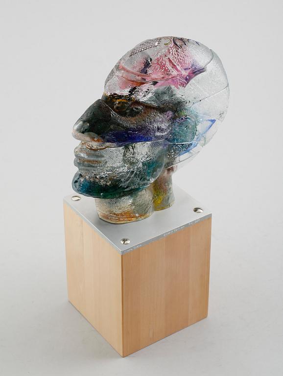 SKULPTUR, glas, Bertil Vallien, Kosta Boda.