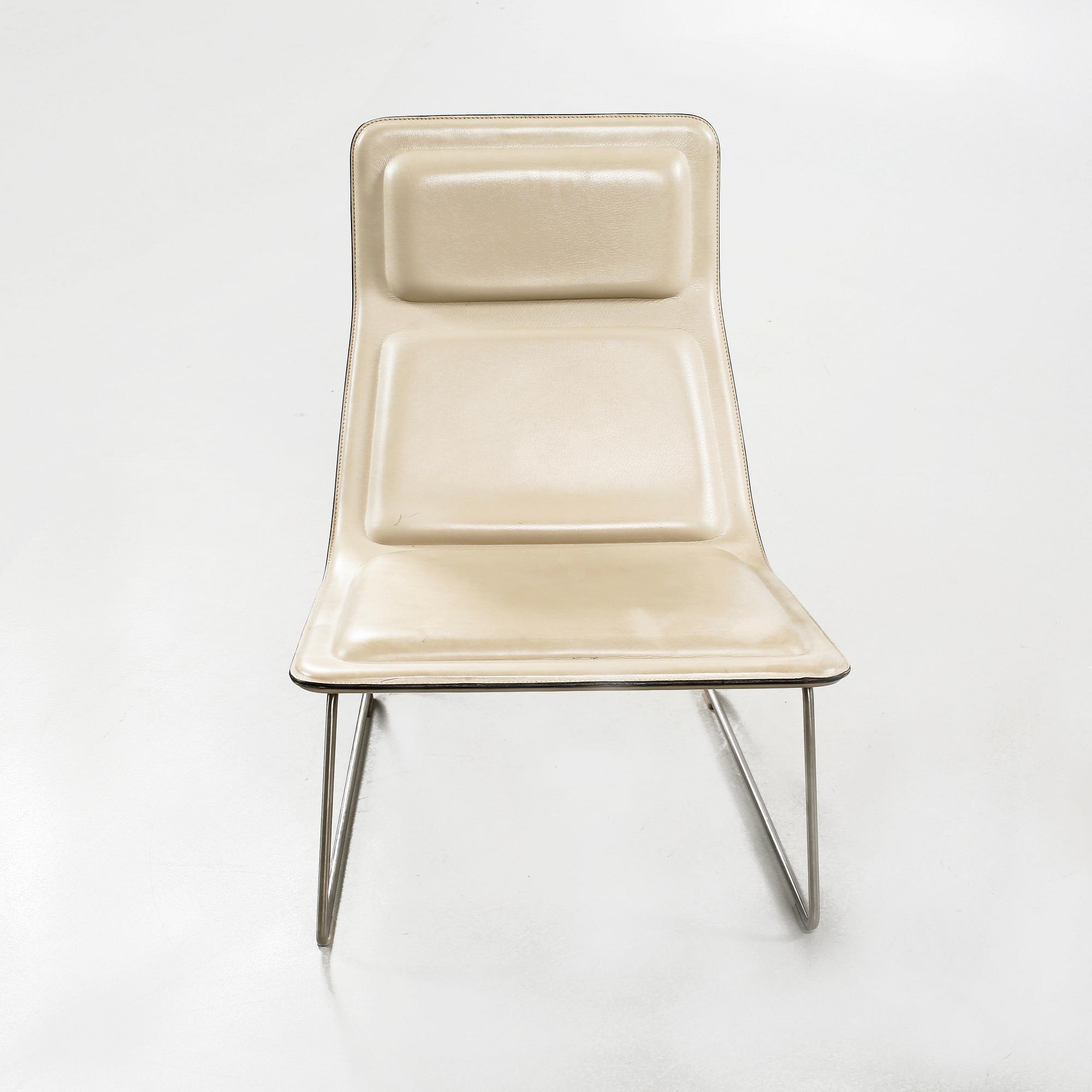 JASPER MORRISSON, fåtölj, "Low Pad Chair", Cappellini, Italien, 2000-tal.