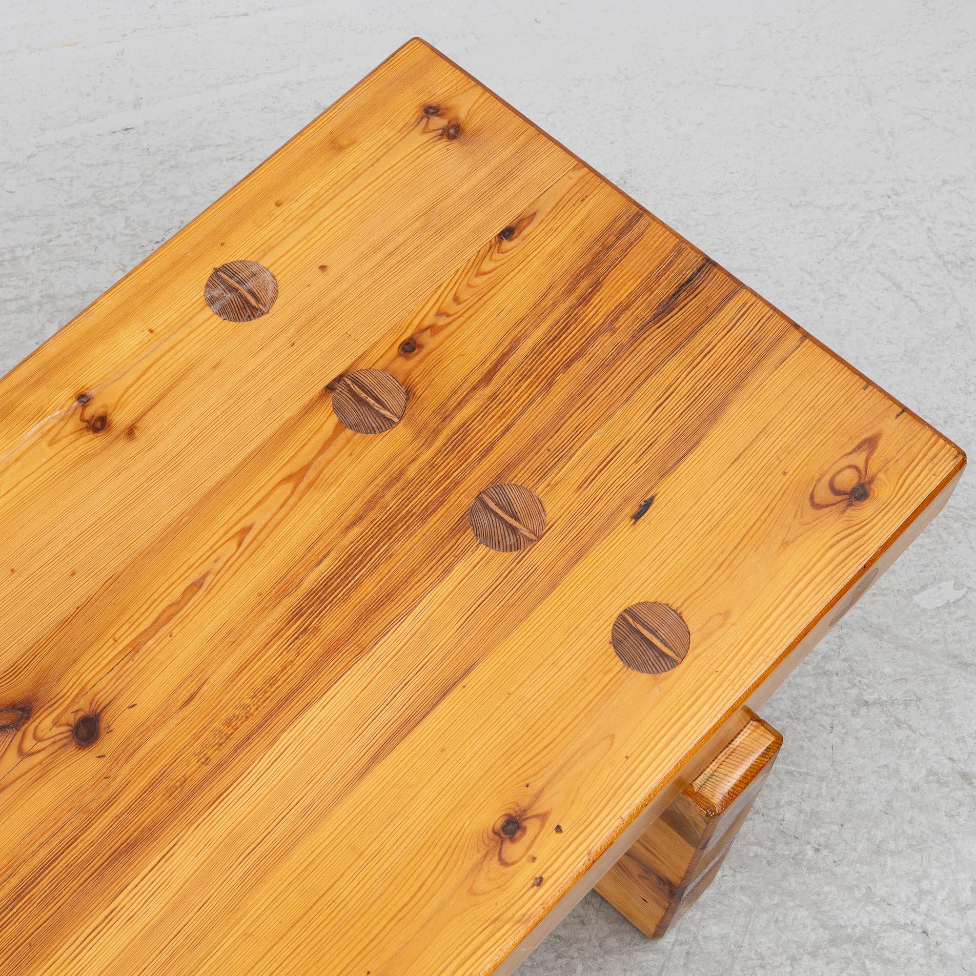 Roland Wilhelmsson, a bench, Ågesta, 1969.