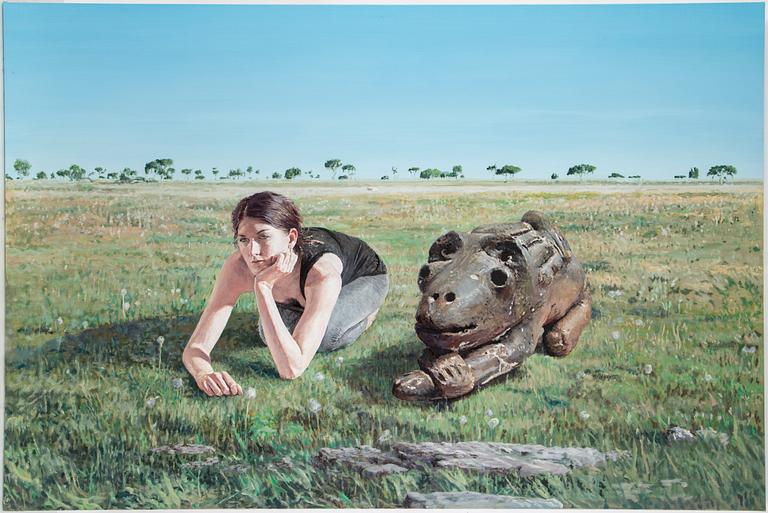 Per Ivar Lindekrantz, PER-IVAR LINDEKRANTZ, oil on canvas, signed and dated 2013 on verso.