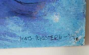 MATS RYDSTERN, gouache, signerad och daterad -94.