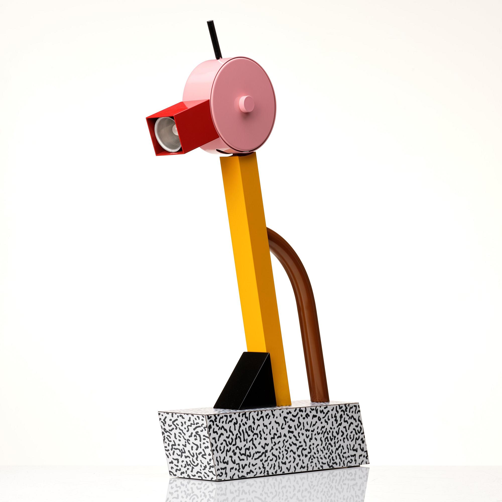 Ettore Sottsass, a 'Tahiti', table lamp, Memphis, Milan, post 1981.