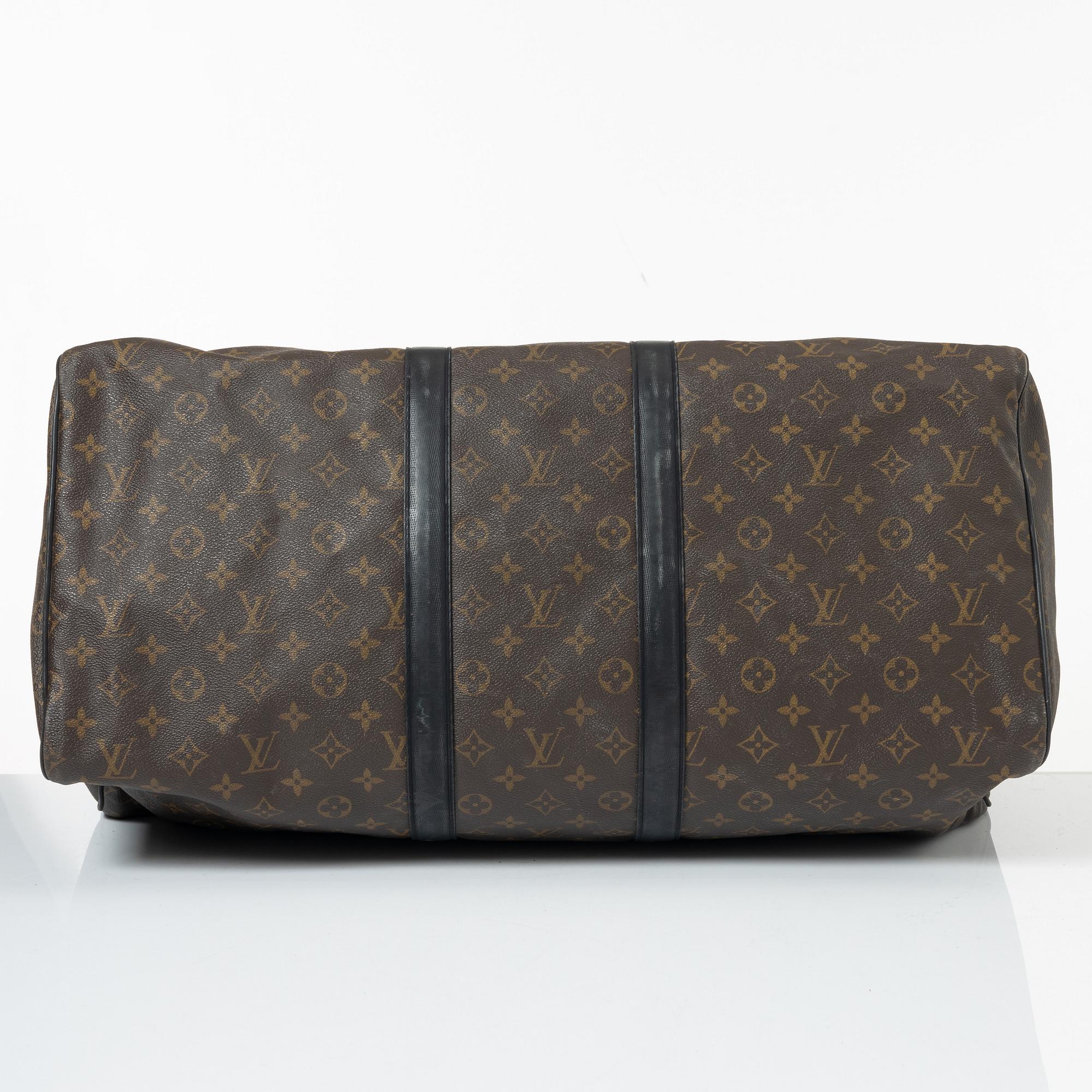 Louis Vuitton, weekend bag, "Keepall Bandouliere 55".
