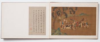 A Chinese album with paintings of Envoys Presenting Tribute  职贡图(Zhigong tu), probably 17thCentury, after an old master.