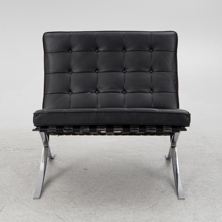 Ludwig Mies van der Rohe, a 'Barcelona' lounge chair, Knoll Studio.