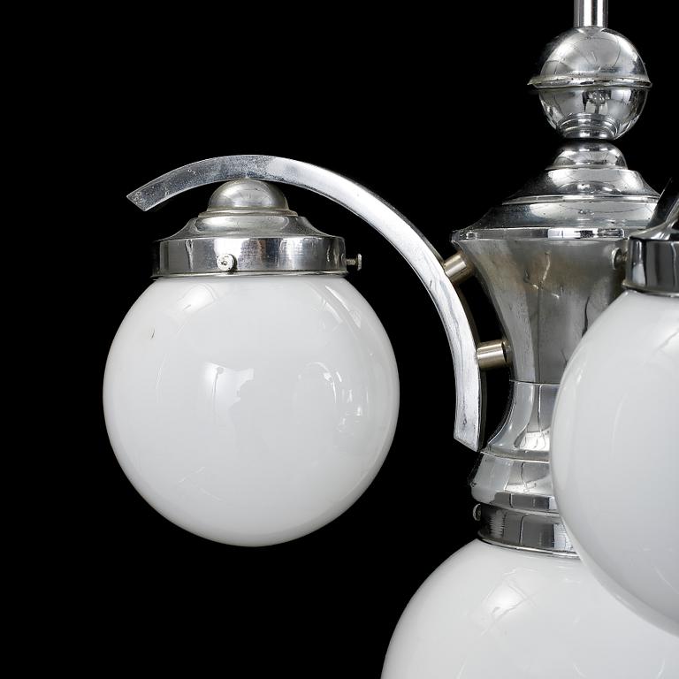 TAKLAMPA, art deco, 1940-tal.