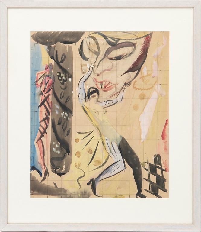 Jules Schyl, possibly, untitled, 2 pcs.