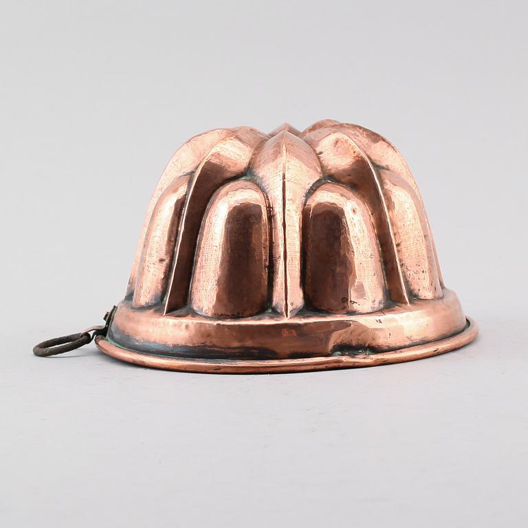 ALADÅBFORM, koppar, 1800-tal.