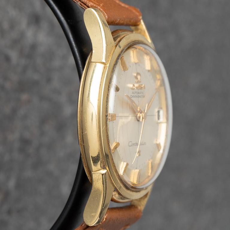 Omega, Constellation, Calendar, "Pie-Pan", ca 1960.