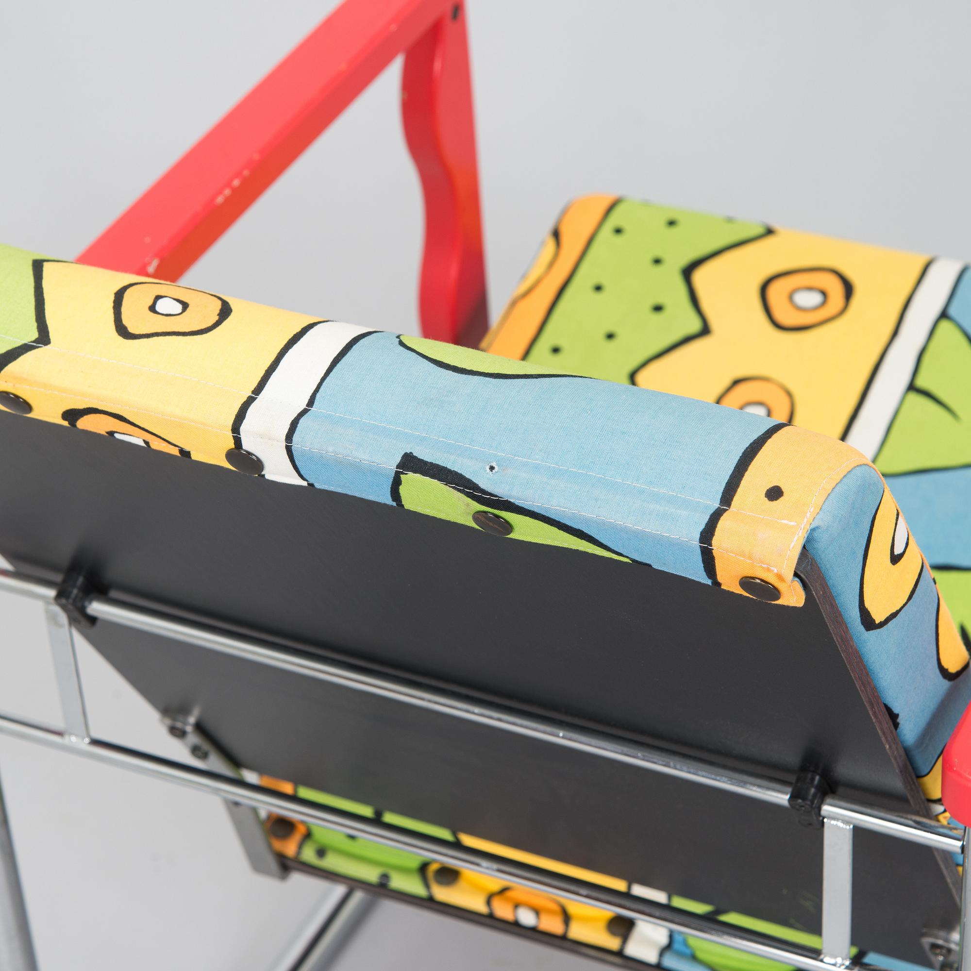 Yrjö Kukkapuro, Nojatuoli, "Experiment", Avarte, 1980-luku.