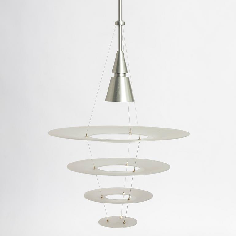 Shoichi Uchiyama, pendant lamp, "Enigma" for Louis Poulsen Denmark, late 20th century.