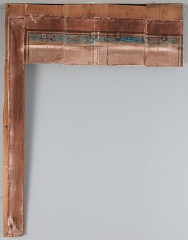 A set of Swedish mid 19th century wooden painted panels.