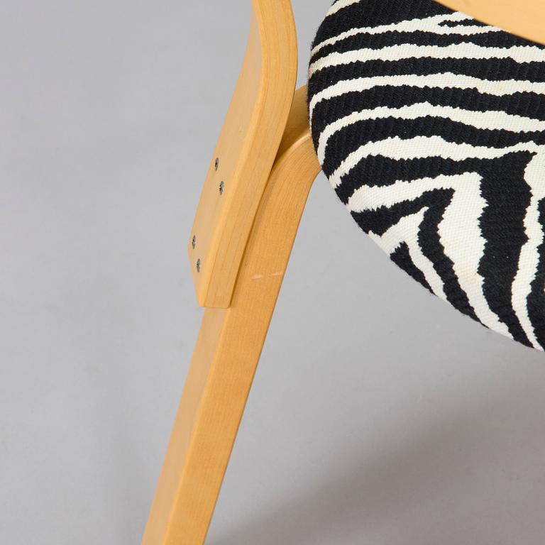 Alvar Aalto, stolar, 6 st, modell 69, Artek, 1900-talets slut.