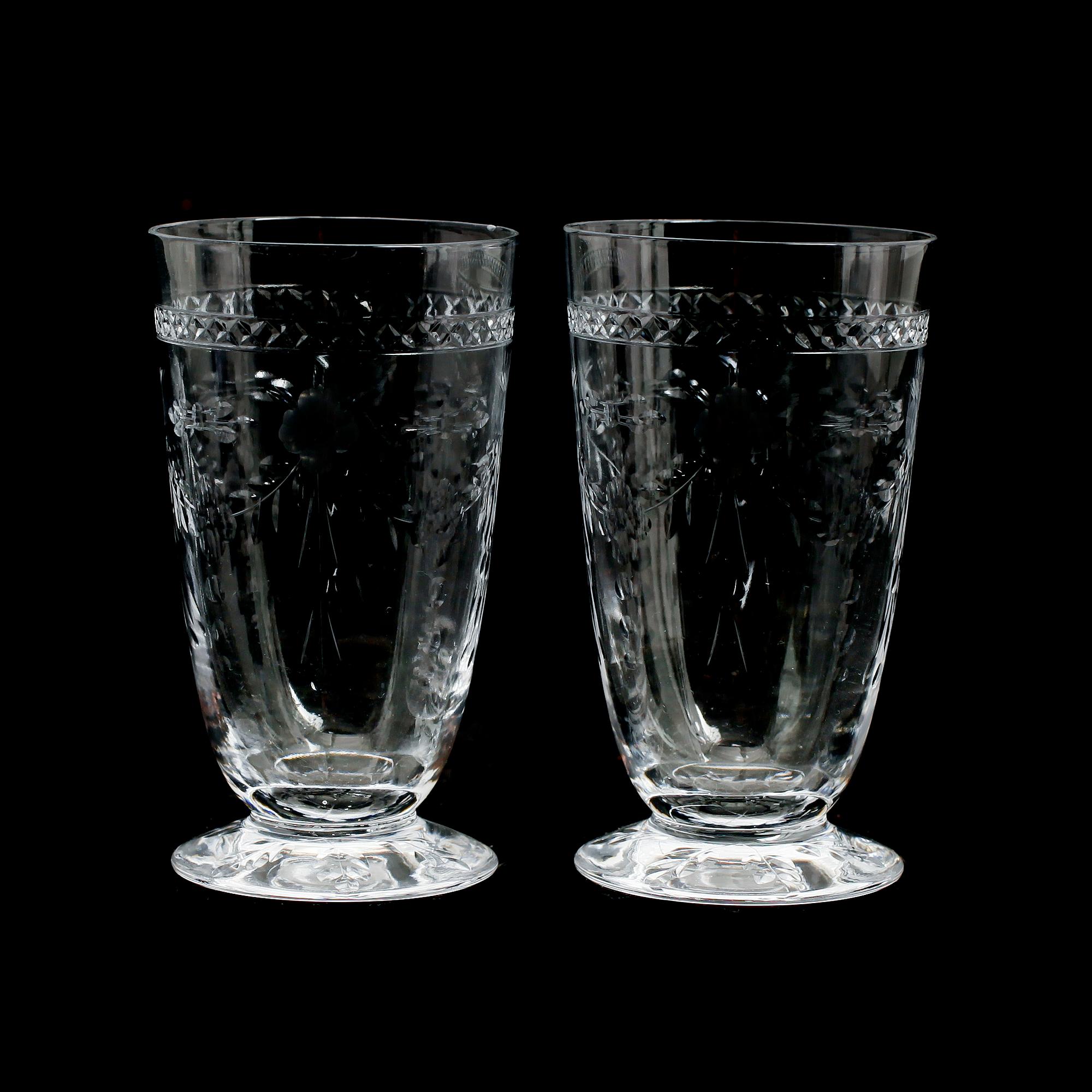 SELTERGLAS, 10 st, "MacGuirlang", Fritz Kallenberg, Boda.
