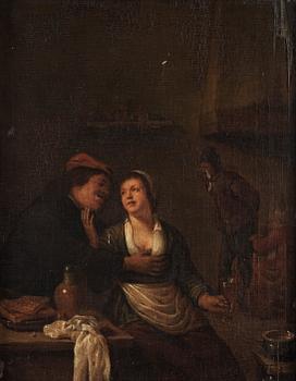 863. Jan Havicksz. Steen Hans krets, Kärlekspar.