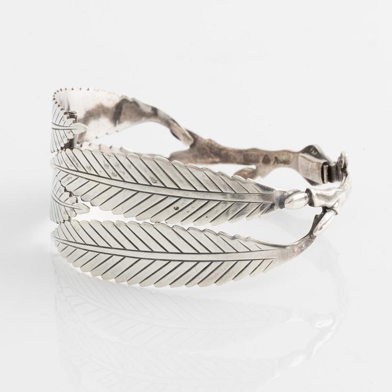 A silver Gertrud Engel bracelet, for A Michelsen Denmark.