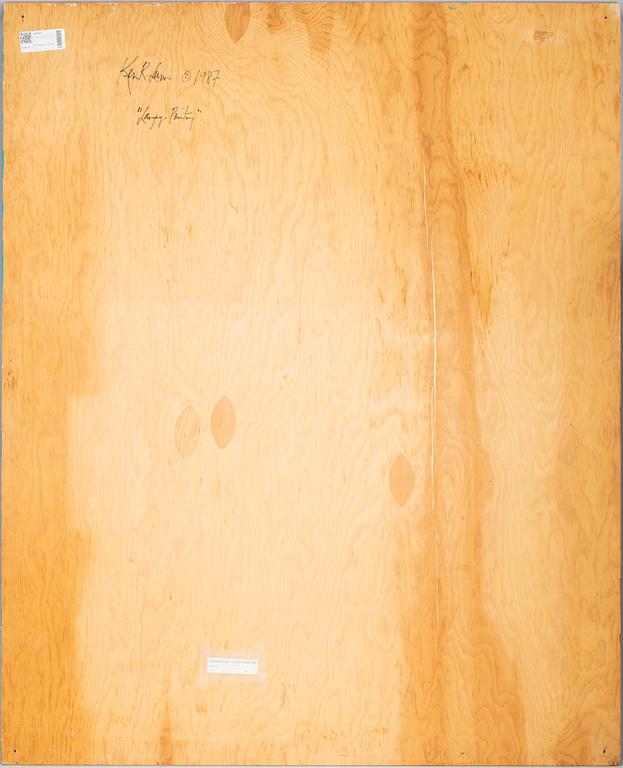 KEN LUM, oil on panel signed and dated 1987 on verso.