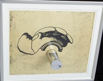 Hans Hamngren, litografi signerad daterad och numrerad 1974 35/310.