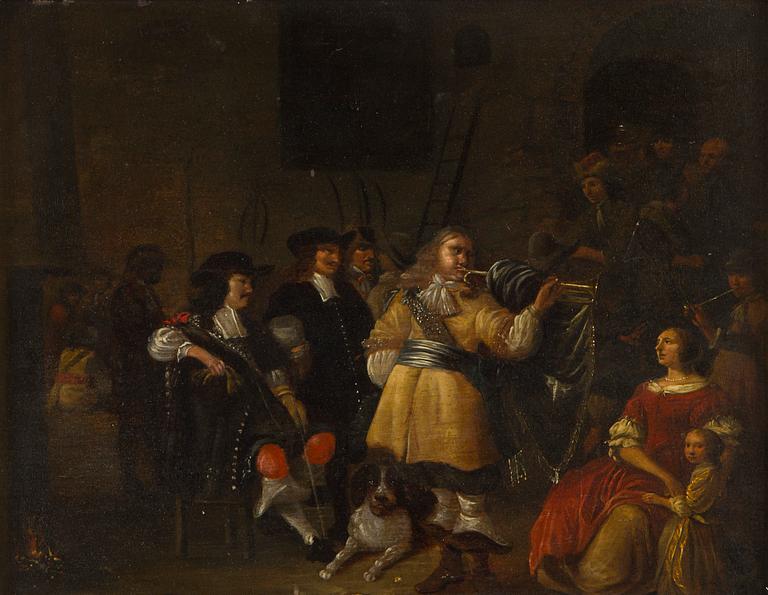 Anthonie Palamedesz., circle of, Anthonie Palamedesz, his circle, The Guards.