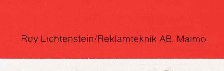 Roy Lichtenstein, 'Moderna Museet på Louisiana'.