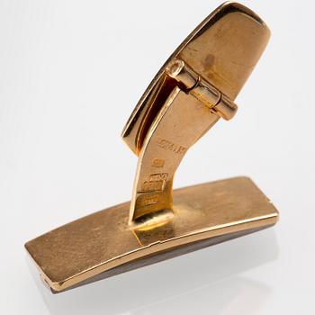 MANSCHETTKNAPPAR, 18K guld samt vitguld. Elon Arenhill, Malmö, 2002. Vikt ca 15, 5 g.