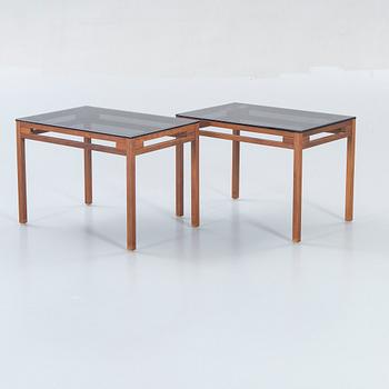 A pair of 1970s side tables.