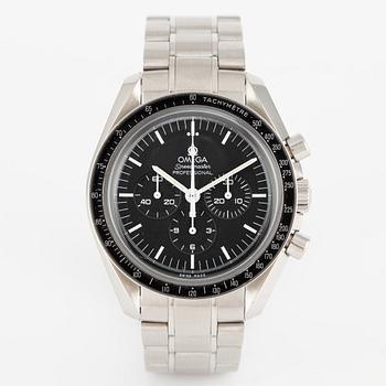 Omega, Speedmaster, Moonwatch, Professional, chronograph, wristwatch, 42 mm.