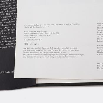 Watch books, Armbanduhren: 100 Jahre Entwicklungsgeschichte, Patek Philippe: Complicated Wrist Watches.