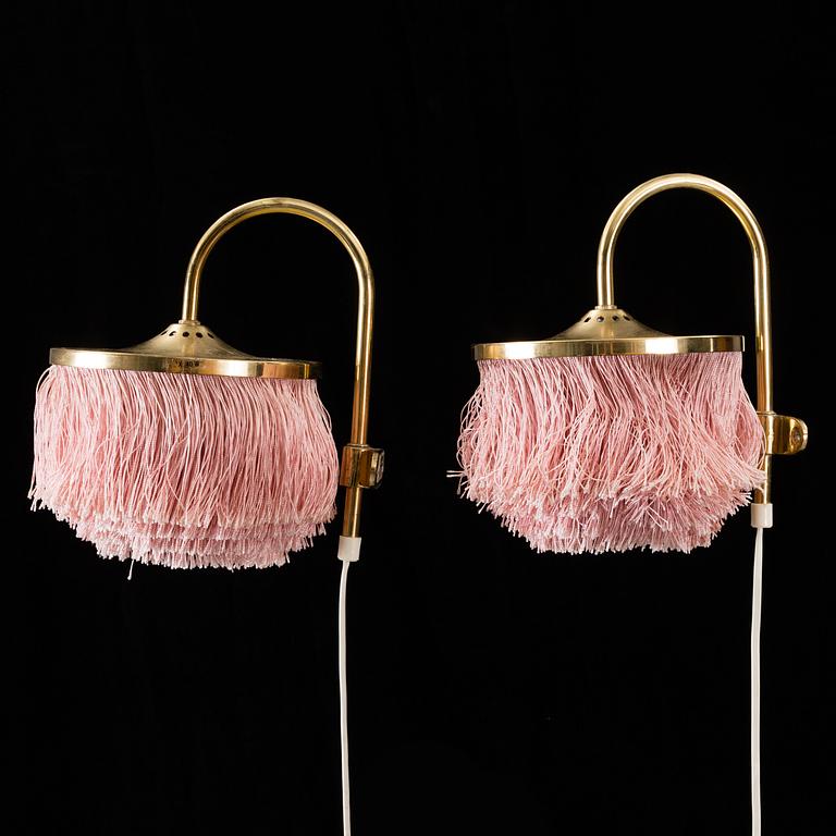 HANS-AGNE JAKOBSSON, vägglampor, ett par, Markaryd, 1900-talets andra hälft.